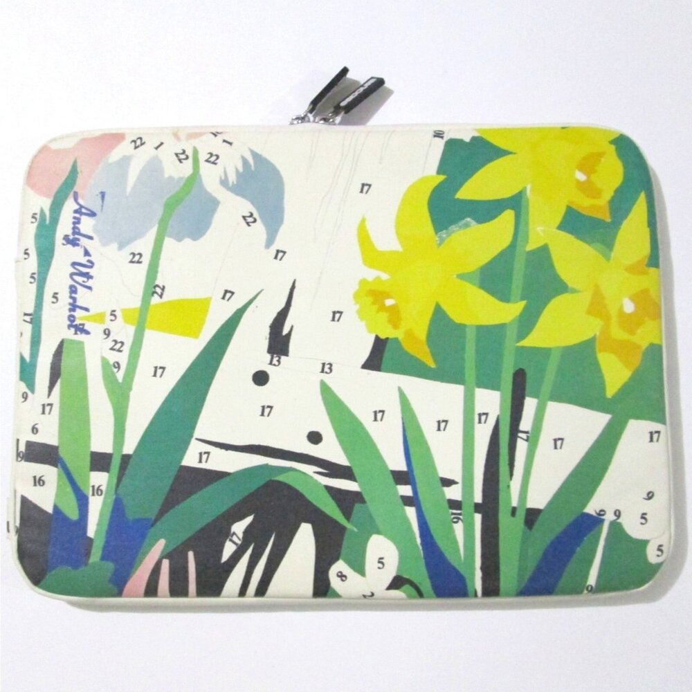Incase Laptop Tablet Case Sleeve Andy Warhol Paint By Numbers Daffodils Macbook
